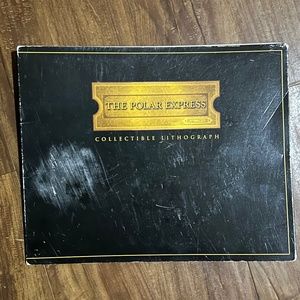 The Polar Express lithograph